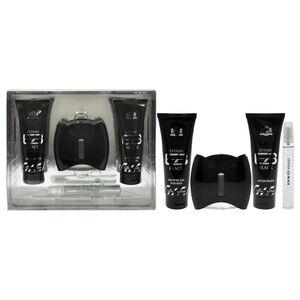 Prestige Extasia Black by New Brand for Men 4 Pc Gift Set